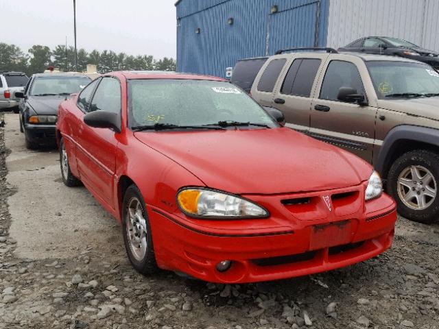 1G2NV12E55M157579 - 2005 PONTIAC GRAND AM G RED photo 1