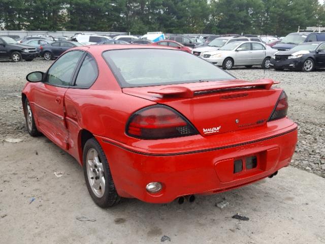 1G2NV12E55M157579 - 2005 PONTIAC GRAND AM G RED photo 3