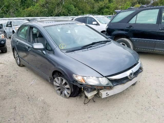 19XFA1F98AE039611 - 2010 HONDA CIVIC EXL 灰色 照片 1