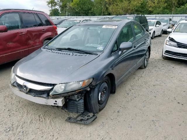 19XFA1F98AE039611 - 2010 HONDA CIVIC EXL 灰色 照片 2