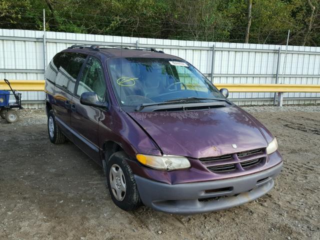 2B4GP25R5YR614229 - 2000 DODGE CARAVAN PURPLE photo 1