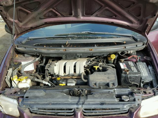 2B4GP25R5YR614229 - 2000 DODGE CARAVAN PURPLE photo 7