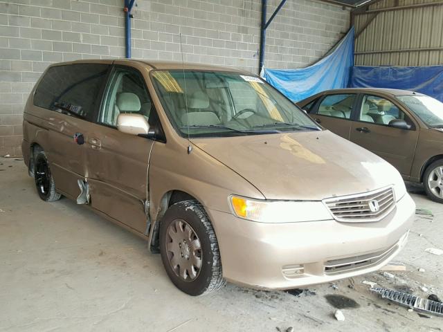 2HKRL1858YH555801 - 2000 HONDA ODYSSEY LX GOLD photo 1