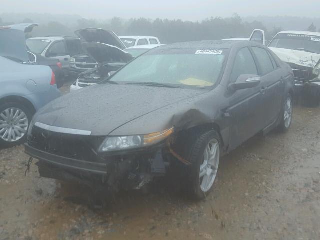 19UUA66227A008732 - 2007 ACURA TL GRAY photo 2