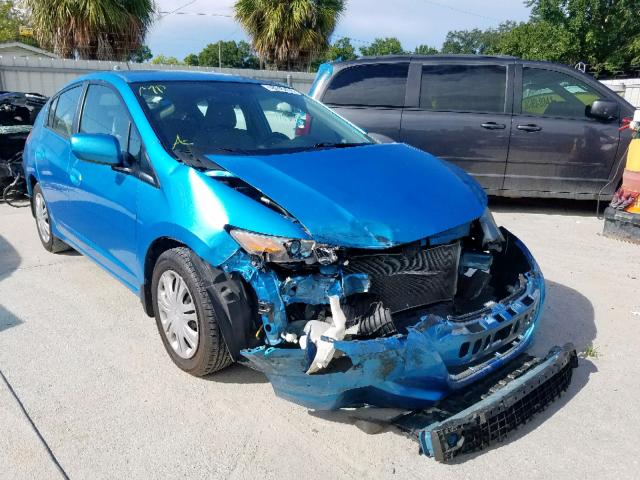 JHMZE2H50AS013825 - 2010 HONDA INSIGHT LX BLUE photo 1