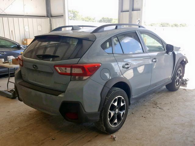 JF2GTADC8JH234262 - 2018 SUBARU CROSSTREK GRAY photo 4