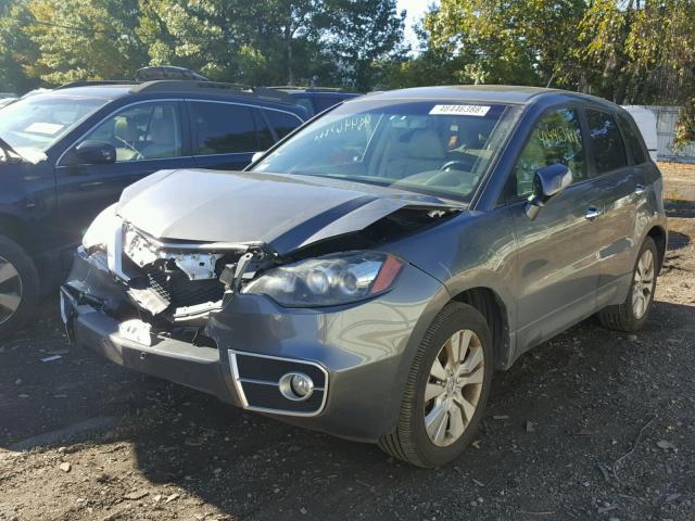 5J8TB1H27AA008628 - 2010 ACURA RDX GRAY photo 2