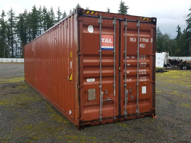 TRLU7199680 - 2008 HYUNDAI CONTAINER RED photo 3