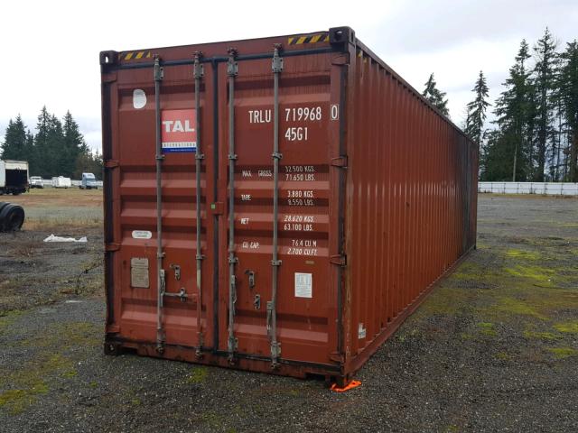 TRLU7199680 - 2008 HYUNDAI CONTAINER RED photo 4