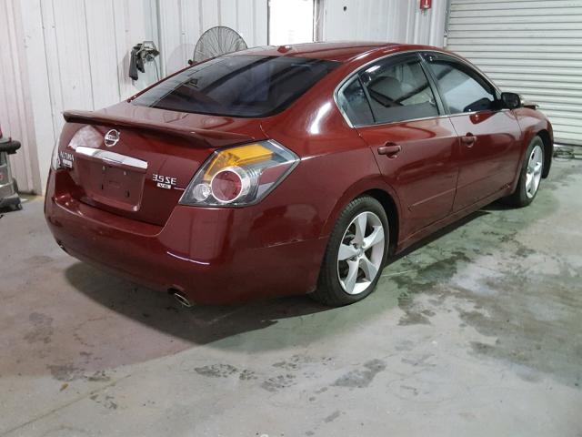 1N4BL21E18N423132 - 2008 NISSAN ALTIMA 3.5 RED photo 4