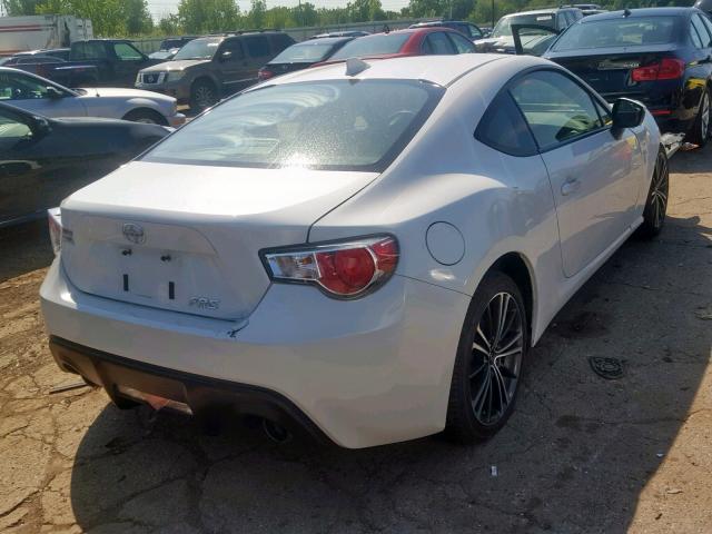 JF1ZNAA12F9701946 - 2015 TOYOTA SCION FR-S WHITE photo 4
