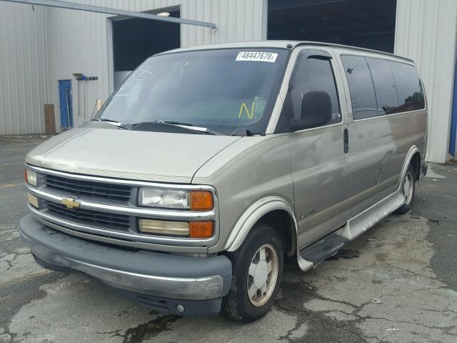 1GBFG15R9X1103672 - 1999 CHEVROLET EXPRESS G1 TAN photo 2