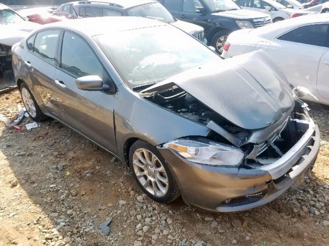 1C3CDFCA8DD714504 - 2013 DODGE DART LIMIT GRAY photo 1