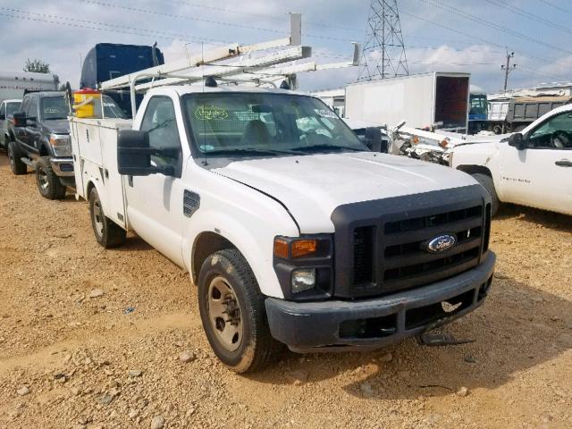 1FDWF30558EC94222 - 2008 FORD F350 SRW S WHITE photo 1