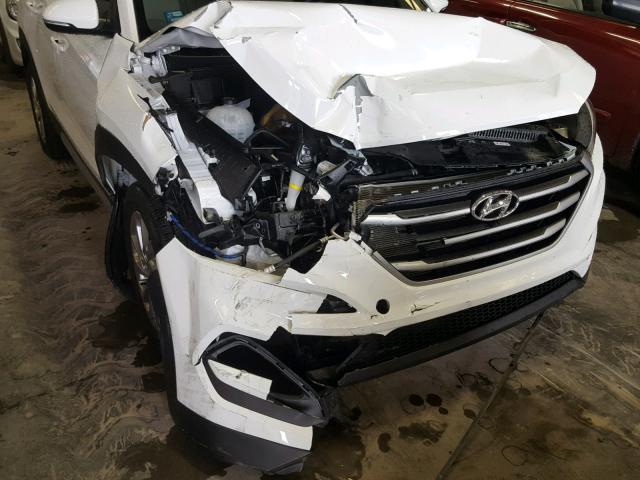 KM8J3CA40HU526692 - 2017 HYUNDAI TUCSON LIM WHITE photo 9