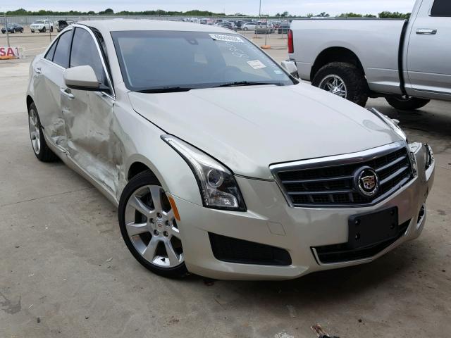 1G6AA5RX4D0177724 - 2013 CADILLAC ATS BEIGE photo 1