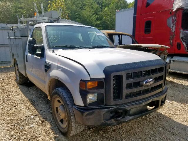 1FDSF30528EC15636 - 2008 FORD F350 SRW S WHITE photo 1