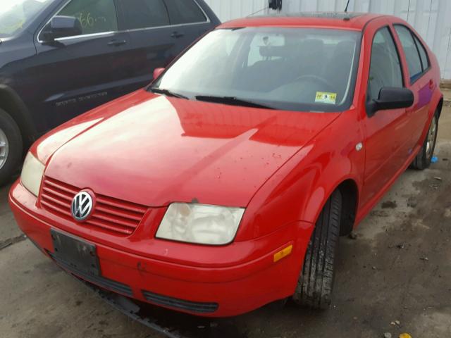 3VWSK69M33M028952 - 2003 VOLKSWAGEN JETTA GLS RED photo 2