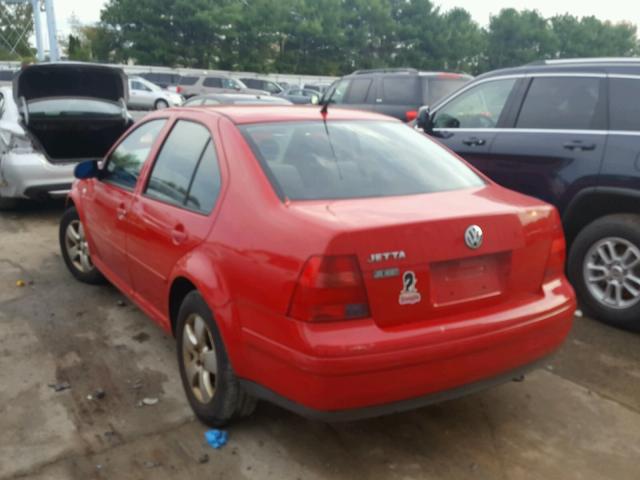 3VWSK69M33M028952 - 2003 VOLKSWAGEN JETTA GLS RED photo 3