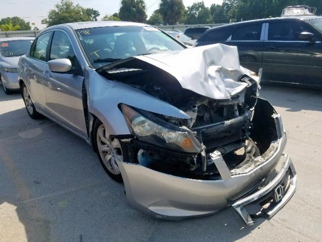 1HGCP26838A132307 - 2008 HONDA ACCORD EXL SILVER photo 1