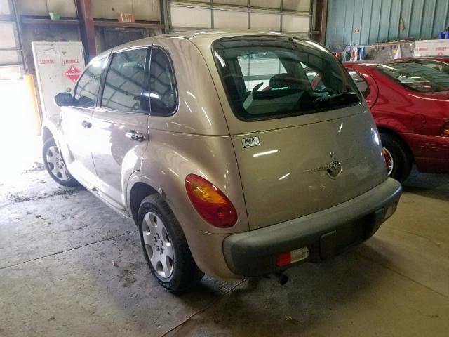 3C4FY48B43T644530 - 2003 CHRYSLER PT CRUISER GOLD photo 3