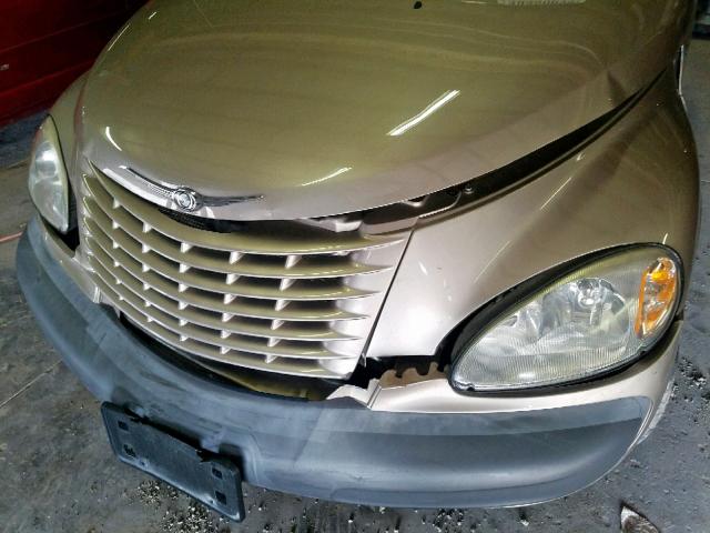 3C4FY48B43T644530 - 2003 CHRYSLER PT CRUISER GOLD photo 9