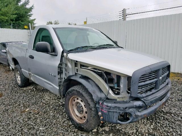 1D7HA16K08J183295 - 2008 DODGE RAM 1500 S SILVER photo 1