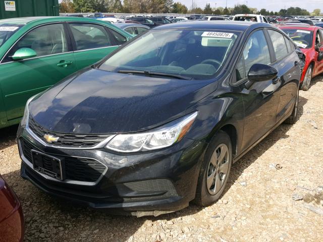 1G1BC5SM1J7129623 - 2018 CHEVROLET CRUZE LS BLACK photo 2