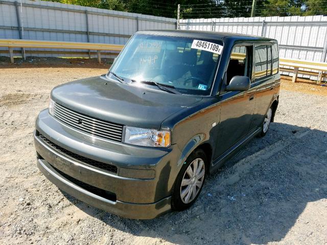 JTLKT324440155307 - 2004 TOYOTA SCION XB ნაცრისფერი ფოტო 2