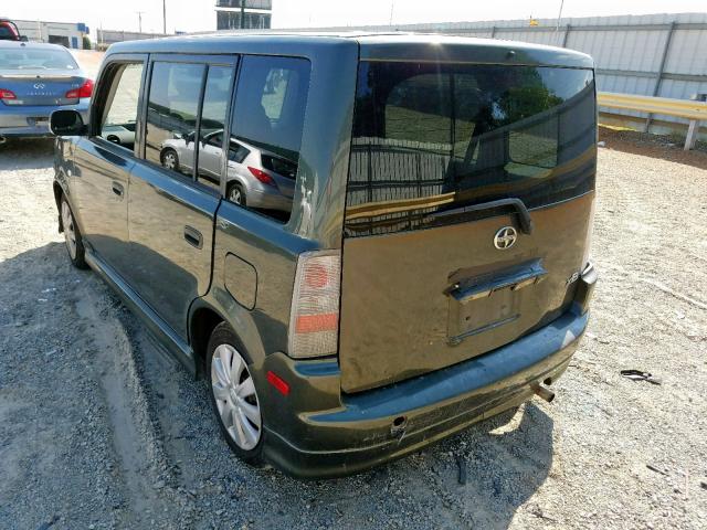 JTLKT324440155307 - 2004 TOYOTA SCION XB ნაცრისფერი ფოტო 3