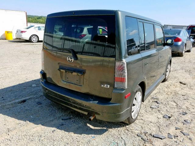 JTLKT324440155307 - 2004 TOYOTA SCION XB ნაცრისფერი ფოტო 4