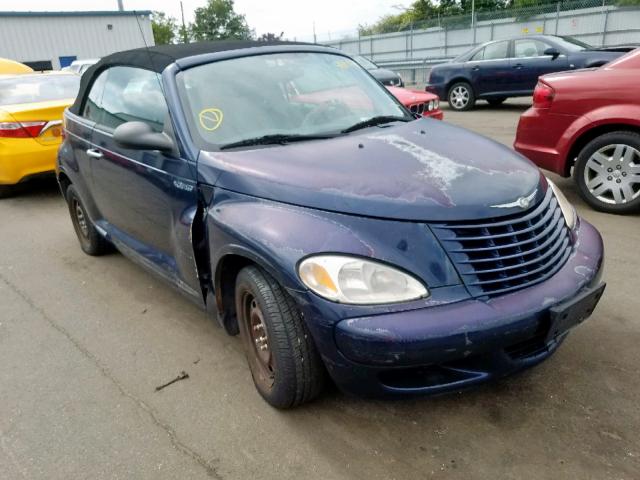 3C3EY45X05T517941 - 2005 CHRYSLER PT CRUISER BLUE photo 1