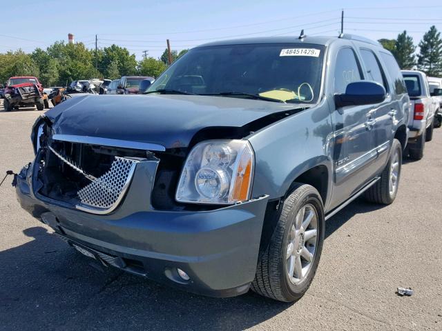 1GKFK63898J121015 - 2008 GMC YUKON DENA BLUE photo 2