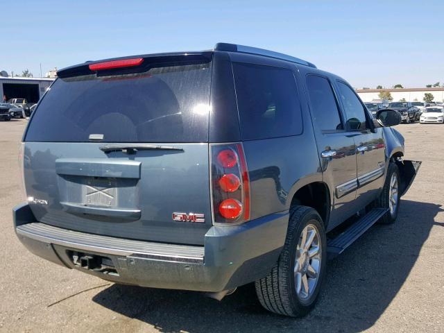 1GKFK63898J121015 - 2008 GMC YUKON DENA BLUE photo 4