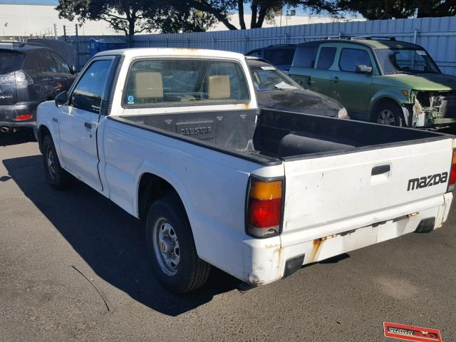 JM2UF1236M0157241 - 1991 MAZDA B2200 SHOR WHITE photo 3