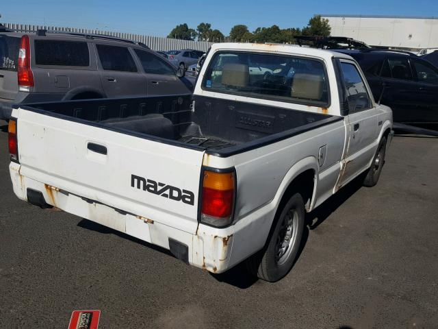 JM2UF1236M0157241 - 1991 MAZDA B2200 SHOR WHITE photo 4