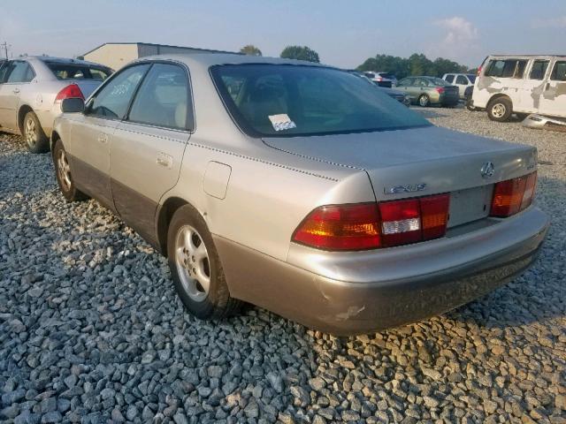 JT8BF28G6W5015567 - 1998 LEXUS ES 300 BEIGE photo 3