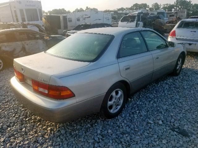 JT8BF28G6W5015567 - 1998 LEXUS ES 300 BEIGE photo 4