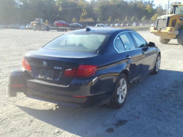 WBAXH5C59CDW02627 - 2012 BMW 528 XI BLUE photo 4