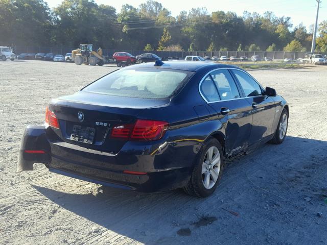 WBAXH5C59CDW02627 - 2012 BMW 528 XI BLUE photo 9