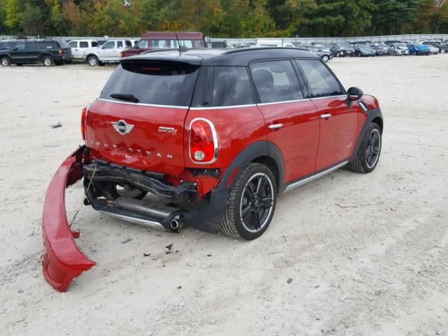 WMWZC5C53GWU04899 - 2016 MINI COOPER S C RED photo 4