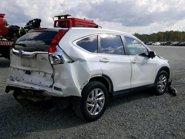 5J6RM3H76FL002450 - 2015 HONDA CR-V EXL WHITE photo 4