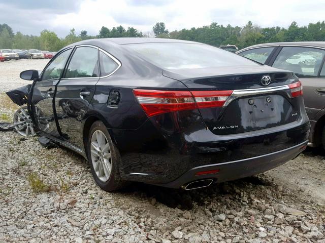 4T1BK1EB6EU090091 - 2014 TOYOTA AVALON BAS BLACK photo 3