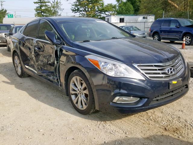 KMHFG4JG3DA240857 - 2013 HYUNDAI AZERA BLUE photo 1