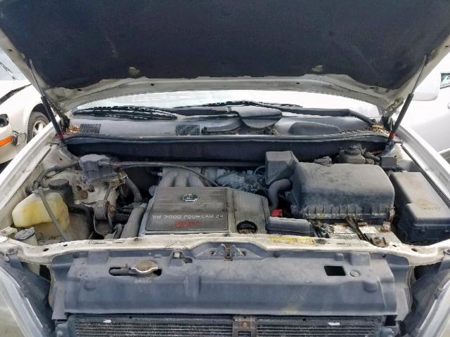 JT6HF10U4X0026242 - 1999 LEXUS RX 300 CREAM photo 7