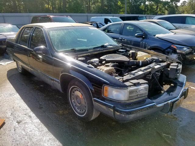 1G6DW5273PR710400 - 1993 CADILLAC FLEETWOOD BLACK photo 1