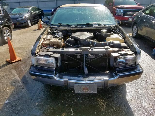 1G6DW5273PR710400 - 1993 CADILLAC FLEETWOOD BLACK photo 10