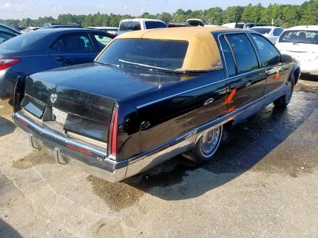 1G6DW5273PR710400 - 1993 CADILLAC FLEETWOOD BLACK photo 4