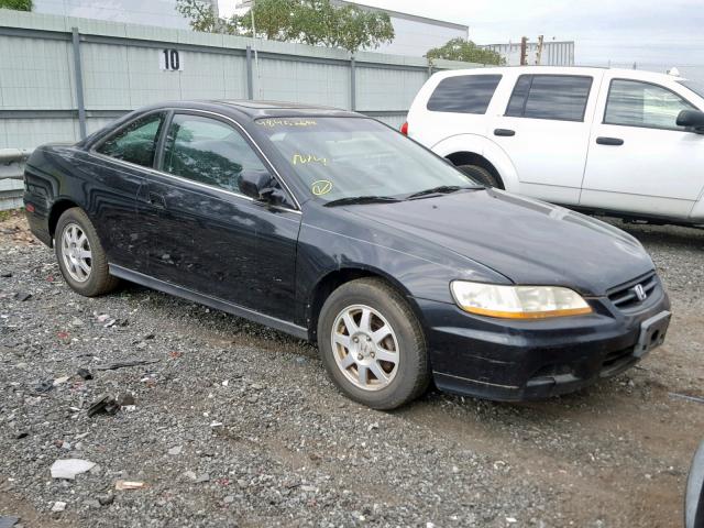 1HGCG32292A017158 - 2002 HONDA ACCORD SE BLACK photo 1