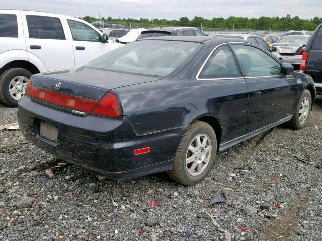 1HGCG32292A017158 - 2002 HONDA ACCORD SE BLACK photo 4